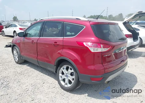 2016 Ford Escape Titanium z USA, uszkodzony, nr VIN 1FMCU0J93GUA74283